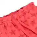 Short Franela Bebé Niña Coral Pillín Talla 6 M