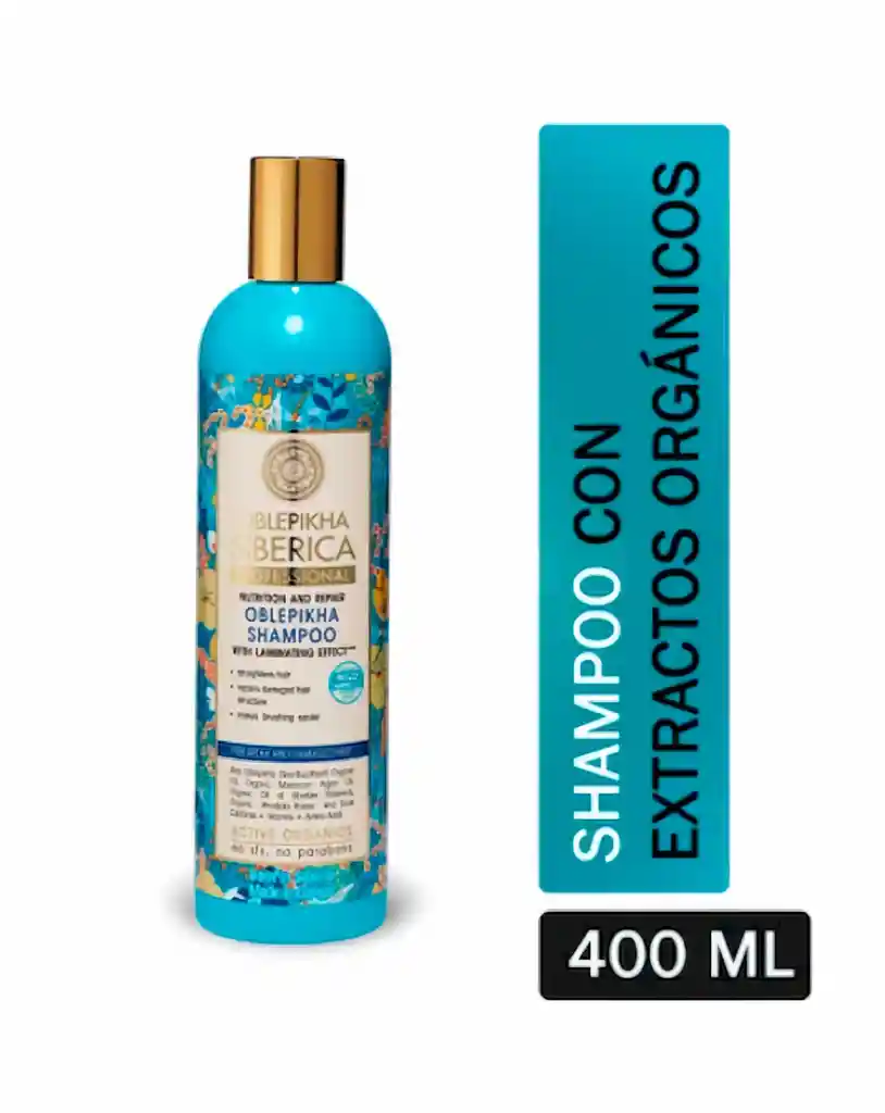 Natura Siberica Shampoo Profesional con Extractos Orgánicos