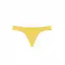 Bikini Calzón Colales Costura Invisible Amarillo Talla XL Samia