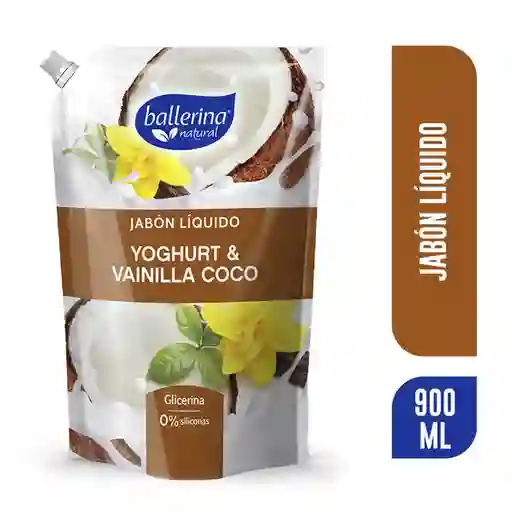 Ballerina Jabón Yogurt Vainilla Coco