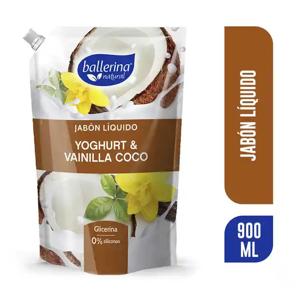 Ballerina Jabón Yogurt Vainilla Coco