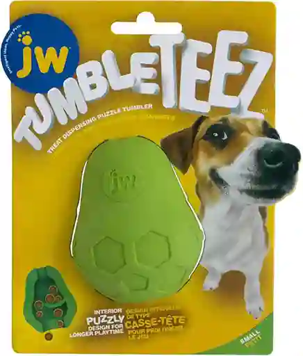 Jw Dispensador de Snack Tumble Teez M Azul