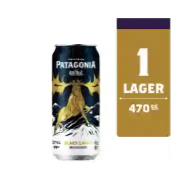 Patagonia Black Lager Lata 470 ml