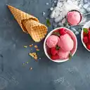 Vaso 2 Sabores Helado 100% Artesanal