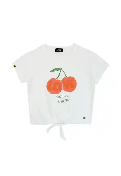Polera Teens Essence Niña Crudo Talla 12/S - 528