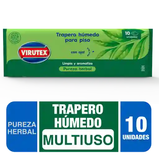 Virutex Trapero Húmedo Pureza Herbal