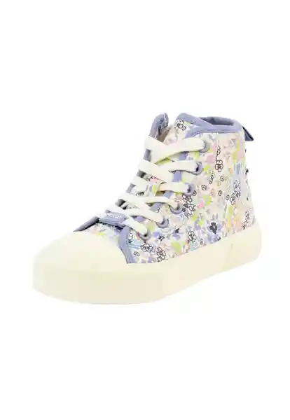 Zapatillas Urbana Caña Cordón Junior Niña Lavanda 29 902