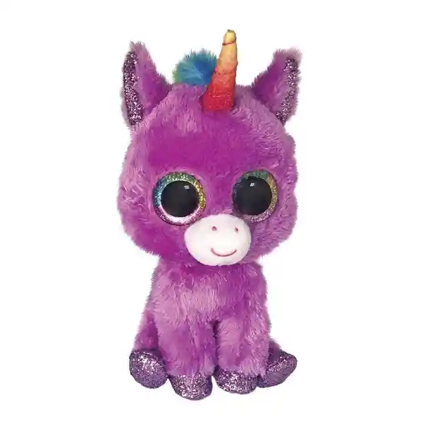 Ty Beanie Boos Peluche Rosette Unicorn Púrpura Regular - 36328