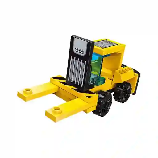 Miniso Bloques de Construcción Carretilla Elevadora
