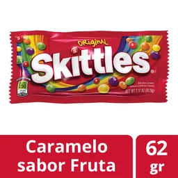 Skittles Caramelo Suave Confitado Sabor Frutal