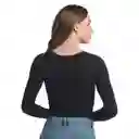 Camiseta Viscosa Negro Talla L/XL Caffarena