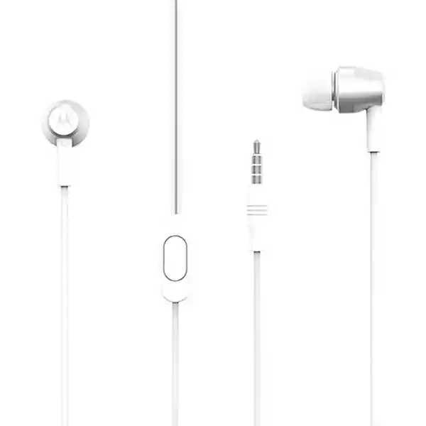 Motorola Audífonos in Ear Pace Con Cable Silver 200