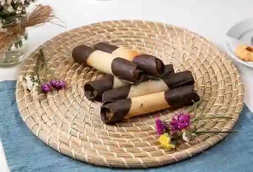 Cigarro de Manjar Chocolate Negro