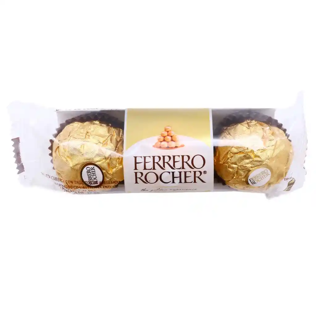 Ferrero Rocher Bombón de Chocolate con Avellanas