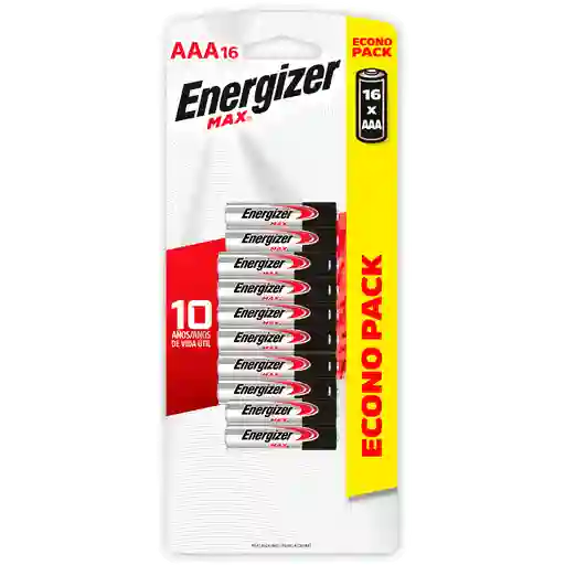 Energizer Pack Pilas Aaax16
