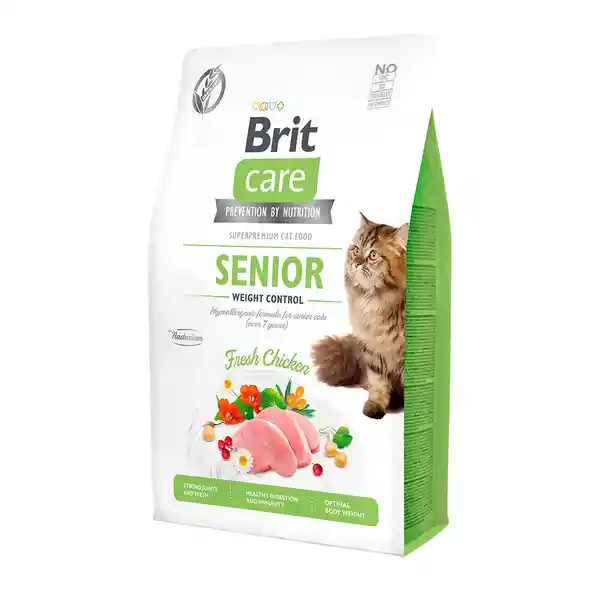 Brit Care Alimento Para Gato Senior Weight Control
