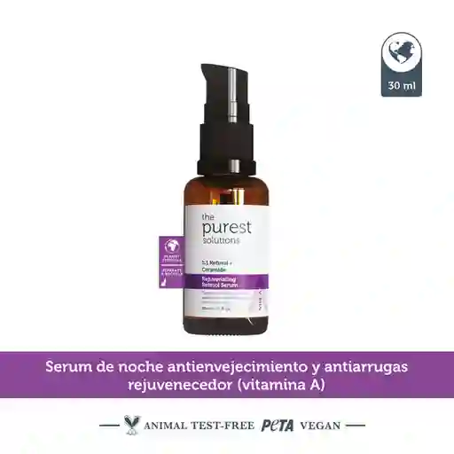 The Purest Solutions Sérum Antiedad Con Retinol 1% y Ceramida