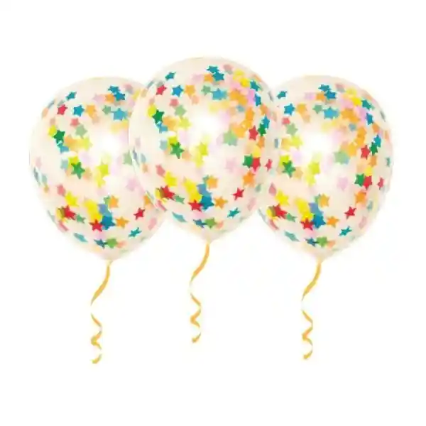 Globo Confetti Estrella