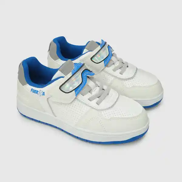 Zapatillas Urbana Cambia Niño Color Blanco Talla 31 Colloky