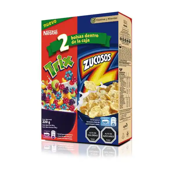 Zucosos Nestlé Cereal Trix- 220 G