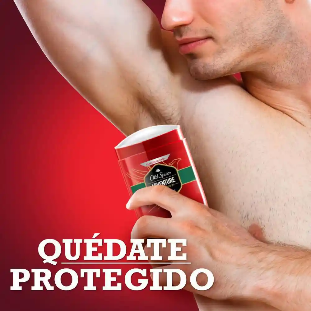 Old Spice Antitranspirante Barra Adventure Valentía & Made