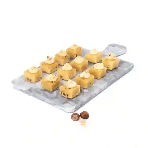 Mini Brownie de Chocolate Blanco