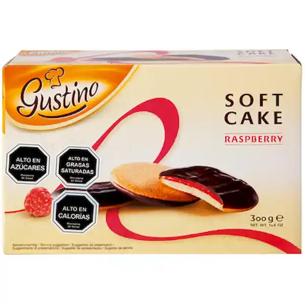 Gustino Galleta Frambuesa Suave