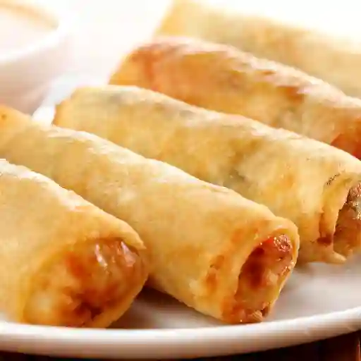 Arrollados de Camarón y Queso