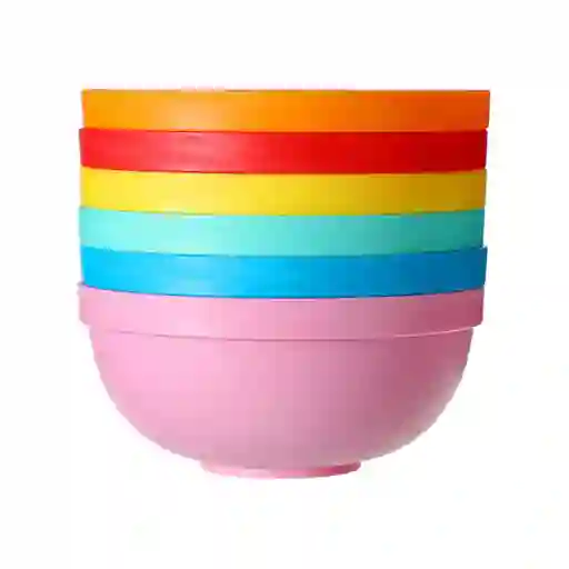 Miniso Set de Bowls Portátil Colorido