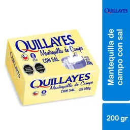 Quillayes Mantequilla Con Sal