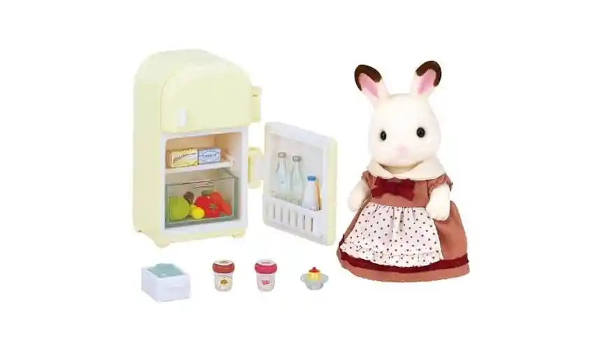 Sylvanian Families Juguete Nevera Teri Conejo Chocolate