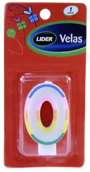 Líder Vela Número Brillan 0