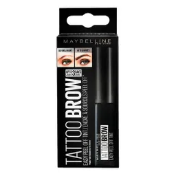 Maybelline Tinta de Cejas Gel Peel Off Tattoo Brow Black