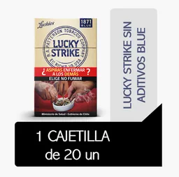 Lucky Strike Cigarrillos Sin Aditivos Blue