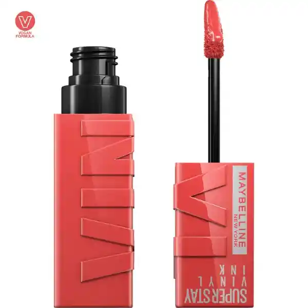 Maybelline Labial Super Stay Vinyl Ink Peachy