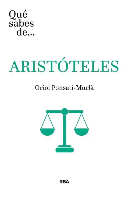 Que Sabes de Aristoteles