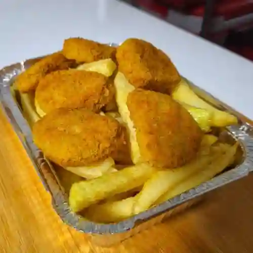 Nugget Pollo y Papasfritas