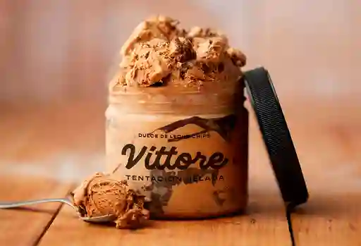 Helado de Dulce de Leche Chips