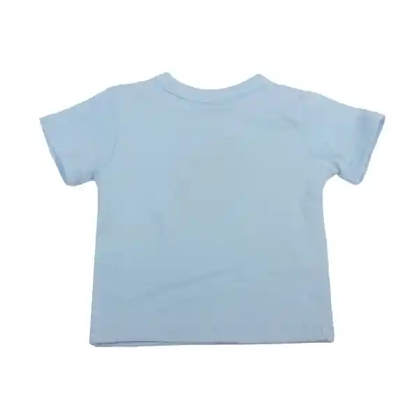 Polera Bebe Niño Celeste Pillin 9 M