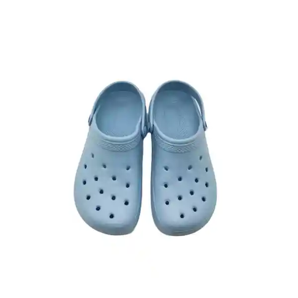 Zapatos 1W-Sueco Na L Light Azul Talla S