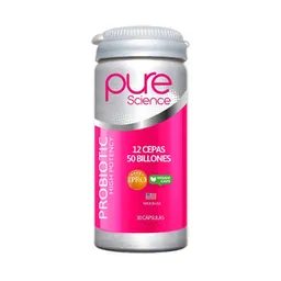 Pure Science Suplemento Dietario Probiótico High Potency