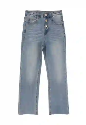 Jean Recto Essence Kids Niña Celeste Talla 04 - 298