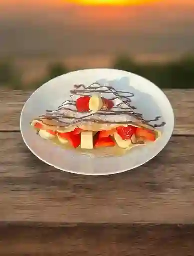 Crepe Nutella y Fruta