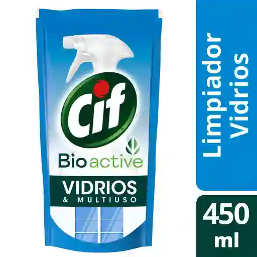 Cif Limpiador de Vidrios Multiuso Bioactive Repuesto