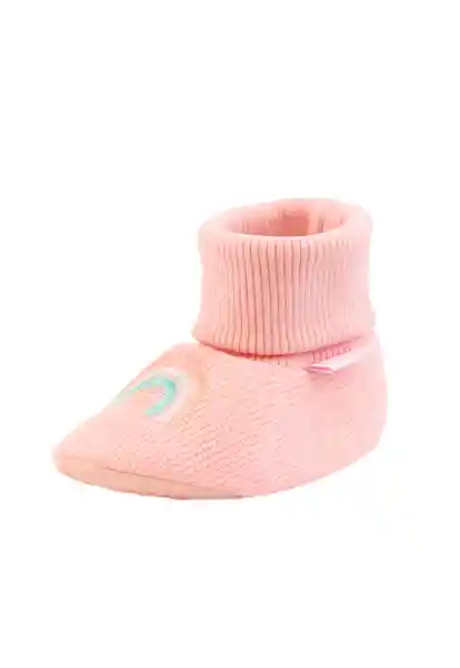 Botines Algodón Newborn Niña Rosado Talla 0/6 827