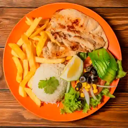 Pollo Plancha + Bebida