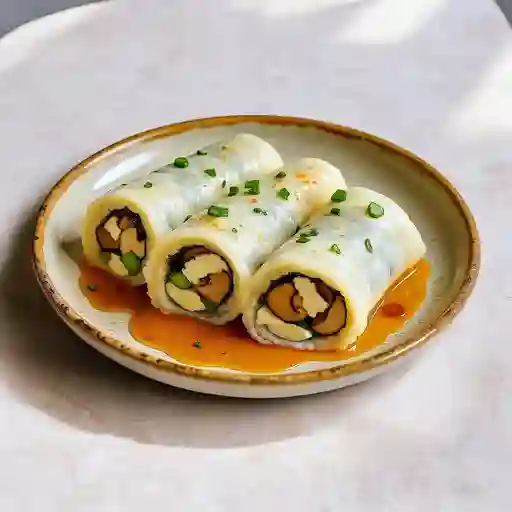 Hand Roll Vegetariano De Champinon