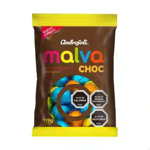 Ambrosoli Snack Malvavisco Sabor Frutal Con Chocolate