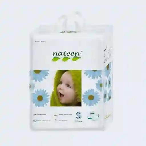 Nateen Pañal Bebé Niño Línea Premium S 3-6 Kilos NTEN03