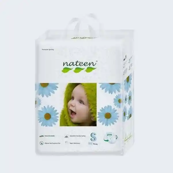 Nateen Pañal Bebé Niño Línea Premium S 3-6 Kilos NTEN03